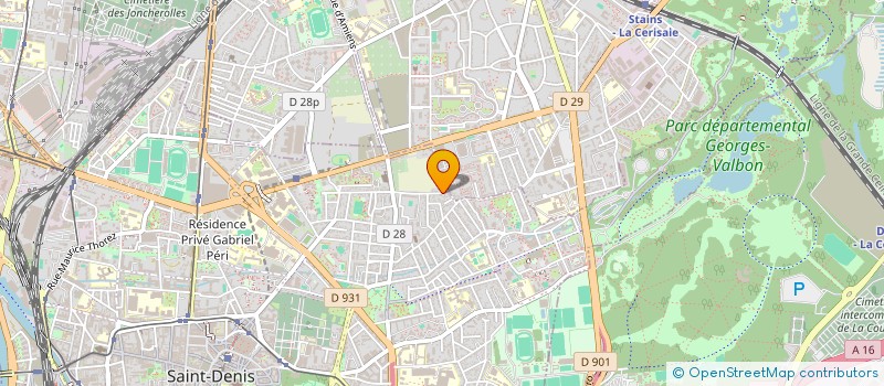 localisation de l'entreprise MONSIEUR ABDELAZIM GAMAL à SAINT-DENIS