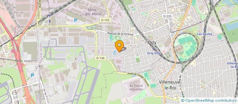 localisation de l'entreprise MONSIEUR ABDELAZISE MOUSSAOUI  ORLY