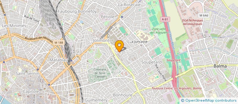 localisation de l'entreprise MONSIEUR ABDELAZIZ ABDELLAOUI à TOULOUSE