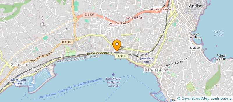 localisation de l'entreprise MONSIEUR ABDELAZIZ ABID à ANTIBES