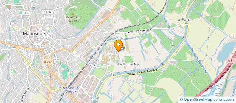 localisation de l'entreprise MONSIEUR ABDELAZIZ AIT ALI à MANOSQUE