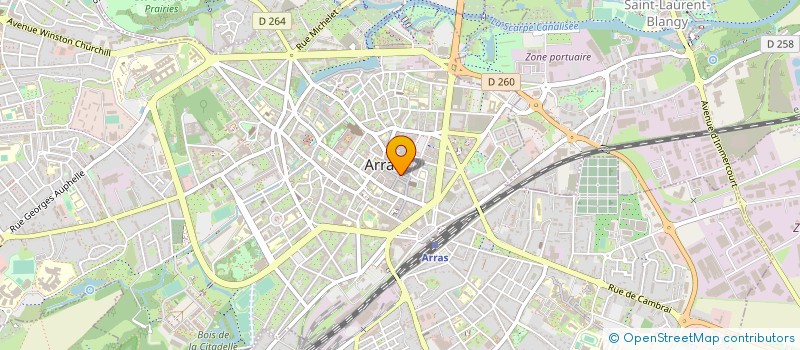 localisation de l'entreprise MONSIEUR ABDELAZIZ AIT KARROUM à ARRAS