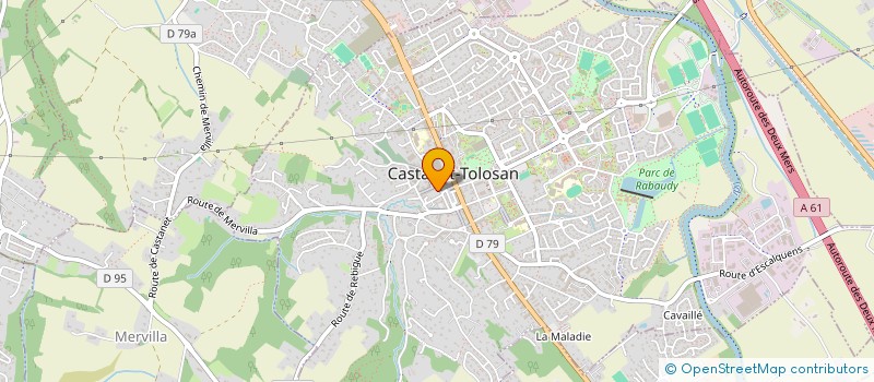 localisation de l'entreprise MONSIEUR ABDELAZIZ AIT SAADI  CASTANET-TOLOSAN