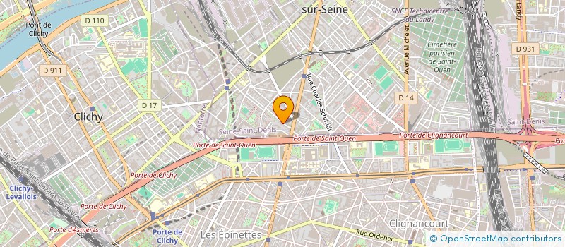 localisation de l'entreprise MONSIEUR ABDELAZIZ ALI YAHIA à SAINT-OUEN-SUR-SEINE