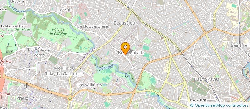 localisation de l'entreprise MONSIEUR ABDELAZIZ ALIMOU ABDELWAHAB  NANTES