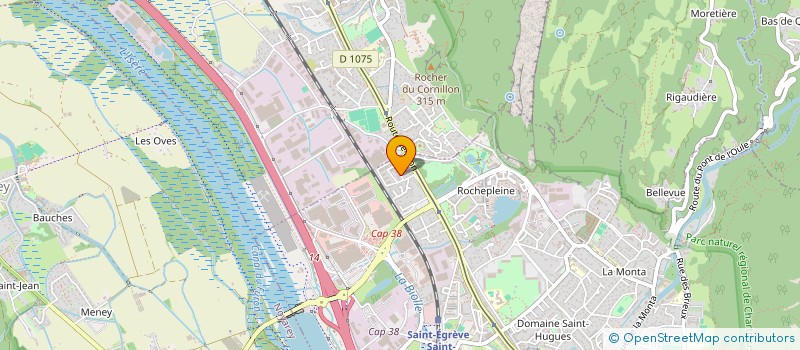 localisation de l'entreprise MONSIEUR ABDELAZIZ AOURAGH à SAINT-EGREVE