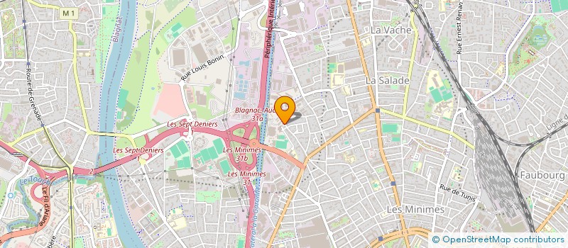 localisation de l'entreprise MONSIEUR ABDELAZIZ AZZEDINE à TOULOUSE