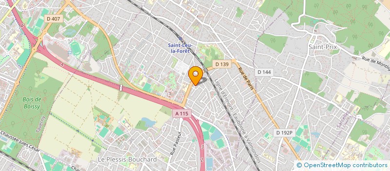 localisation de l'entreprise MONSIEUR ABDELAZIZ BALLOUK  SAINT-LEU-LA-FORET