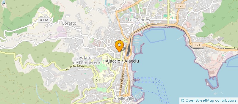 localisation de l'entreprise MONSIEUR ABDELAZIZ BARHOUMI à AJACCIO