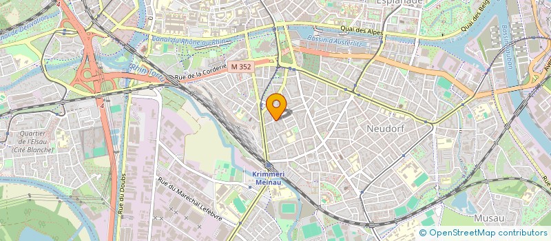 localisation de l'entreprise MONSIEUR ABDELAZIZ BEHAMED CHINANI  STRASBOURG