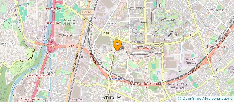 localisation de l'entreprise MONSIEUR ABDELAZIZ BEL HADJ à ECHIROLLES