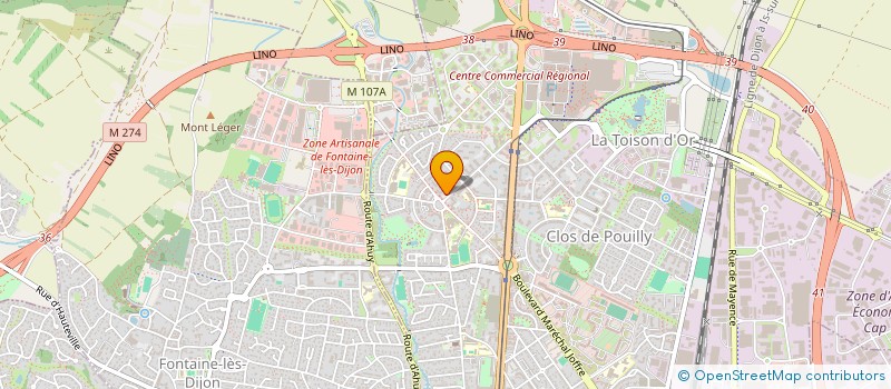 localisation de l'entreprise MONSIEUR ABDELAZIZ BELGHORZI à DIJON