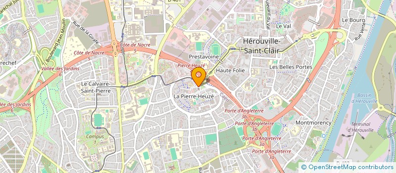 localisation de l'entreprise MONSIEUR ABDELAZIZ BEN KAID HASSINE à CAEN
