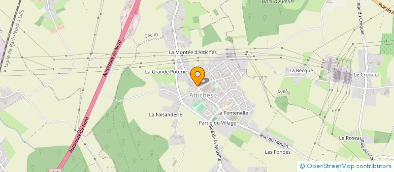 localisation de l'entreprise MONSIEUR ABDELAZIZ BENAFQUIR  ATTICHES