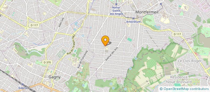 localisation de l'entreprise MONSIEUR ABDELAZIZ BENCHEMMAR  MONTFERMEIL