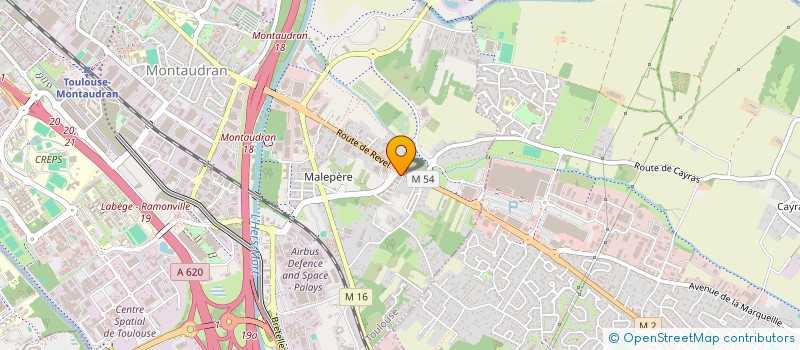 localisation de l'entreprise MONSIEUR ABDELAZIZ BENZAKOUB à TOULOUSE