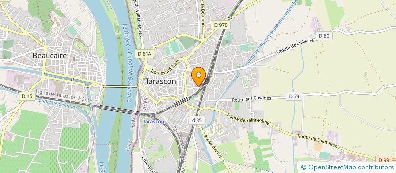 localisation de l'entreprise MONSIEUR ABDELAZIZ BERKOUSSI à TARASCON