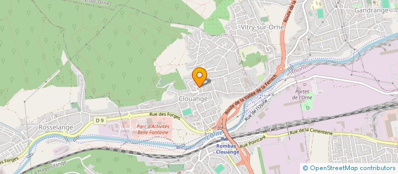 localisation de l'entreprise MONSIEUR ABDELAZIZ BETTAHAR  CLOUANGE