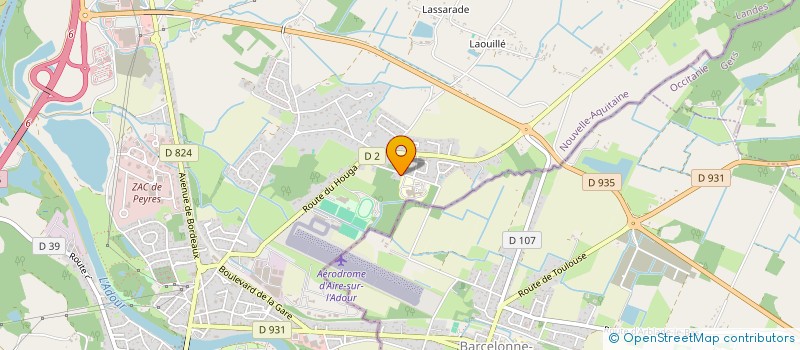 localisation de l'entreprise MONSIEUR ABDELAZIZ BOULAHIA à AIRE-SUR-L'ADOUR