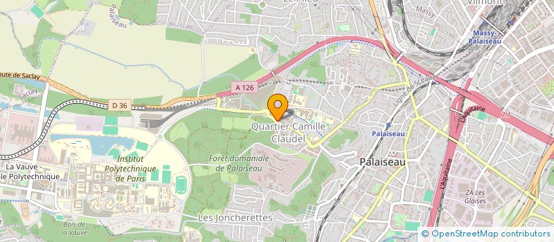 localisation de l'entreprise MONSIEUR ABDELAZIZ BOUNHAR à PALAISEAU