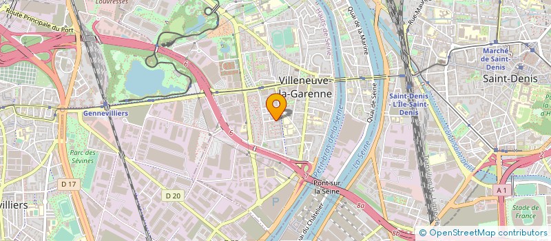 localisation de l'entreprise MONSIEUR ABDELAZIZ BOUNOUH à VILLENEUVE-LA-GARENNE