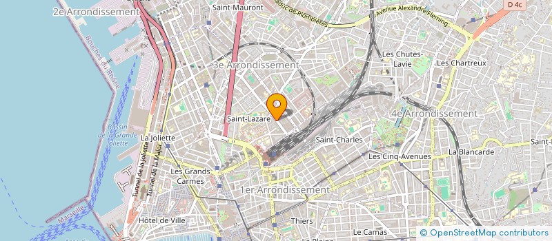 localisation de l'entreprise MONSIEUR ABDELAZIZ BOURAS à MARSEILLE