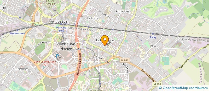 localisation de l'entreprise MONSIEUR ABDELAZIZ BOUTARBOUCH à VILLENEUVE-D'ASCQ