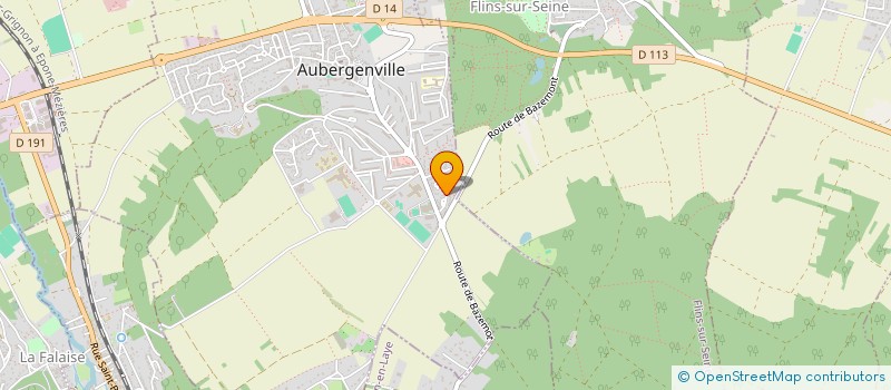 localisation de l'entreprise MONSIEUR ABDELAZIZ BOUYOUMAINE  AUBERGENVILLE