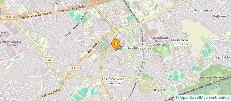 localisation de l'entreprise MONSIEUR ABDELAZIZ BRAHMI à SEVRAN