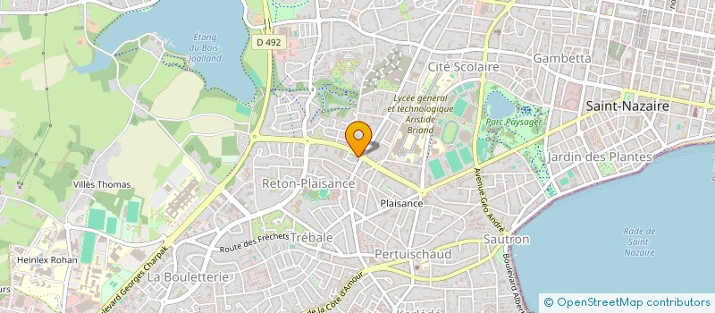 localisation de l'entreprise MONSIEUR ABDELAZIZ BRAIEK  SAINT-NAZAIRE