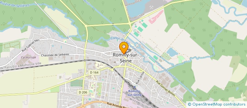 localisation de l'entreprise MONSIEUR ABDELAZIZ CHAMALI à ROMILLY-SUR-SEINE