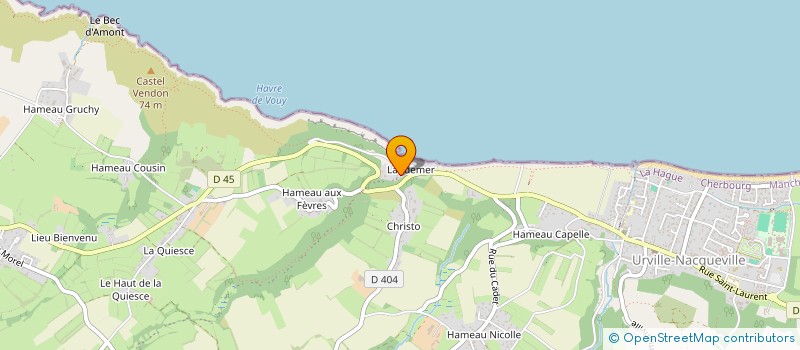 localisation de l'entreprise MONSIEUR ABDELAZIZ CHIEB  LA HAGUE