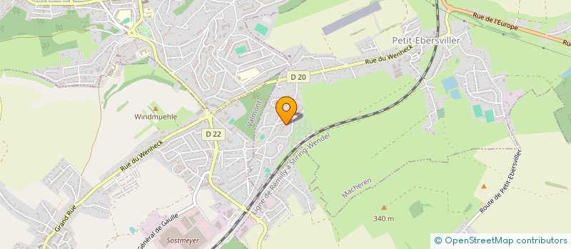 localisation de l'entreprise MONSIEUR ABDELAZIZ CHOUBAI  MACHEREN