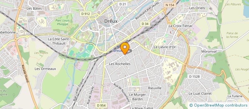 localisation de l'entreprise MONSIEUR ABDELAZIZ CHOUCHANE à DREUX