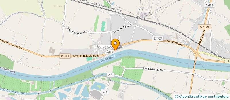 localisation de l'entreprise MONSIEUR ABDELAZIZ DAOUD  COLAYRAC-SAINT-CIRQ