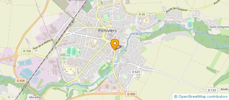 localisation de l'entreprise MONSIEUR ABDELAZIZ DJEMIL à PITHIVIERS