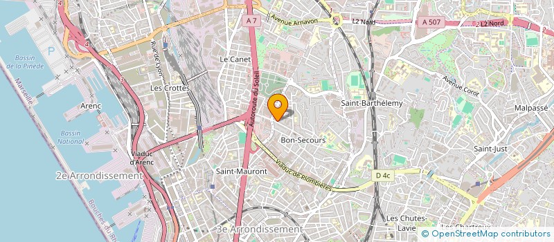 localisation de l'entreprise MONSIEUR ABDELAZIZ DJILALI à MARSEILLE