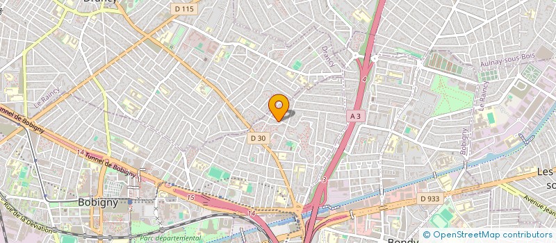 localisation de l'entreprise MONSIEUR ABDELAZIZ EDDABACHI  BOBIGNY