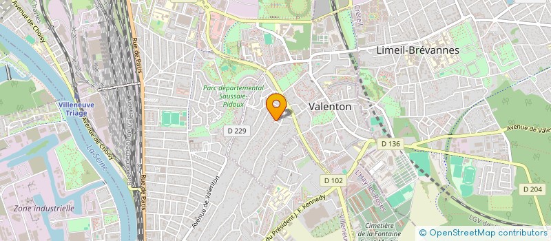 localisation de l'entreprise MONSIEUR ABDELAZIZ EL BAKKOURI à VALENTON