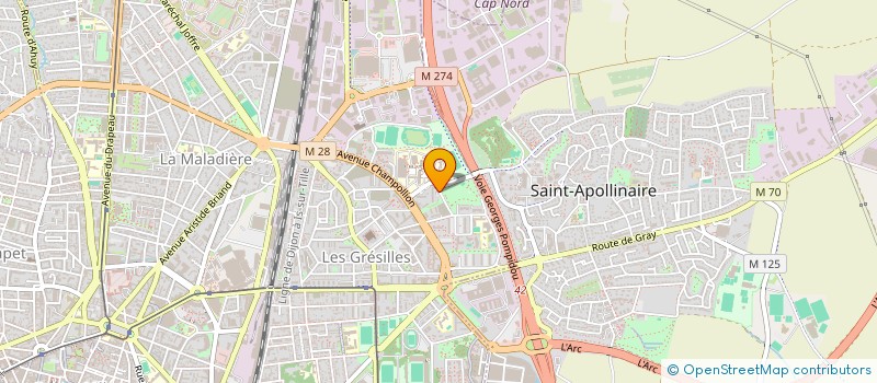 localisation de l'entreprise MONSIEUR ABDELAZIZ EL BRINSI  DIJON