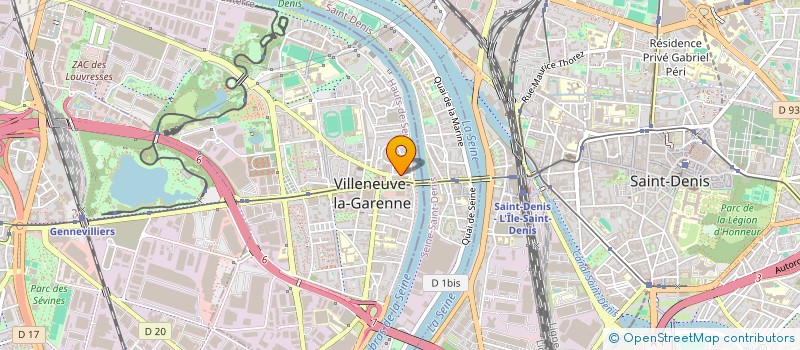 localisation de l'entreprise MONSIEUR ABDELAZIZ EL KORJI à VILLENEUVE-LA-GARENNE