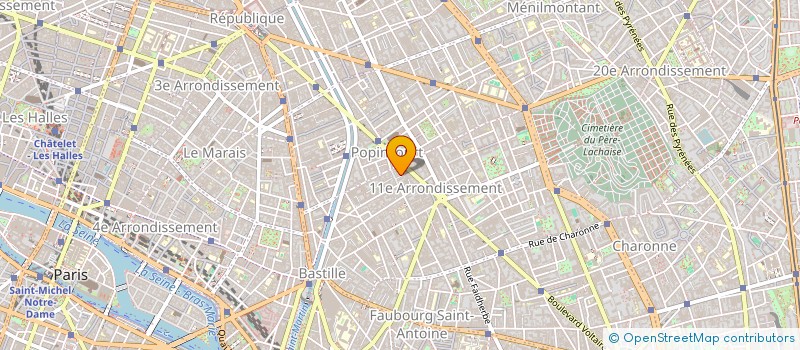 localisation de l'entreprise MONSIEUR ABDELAZIZ EL MORSALI  PARIS