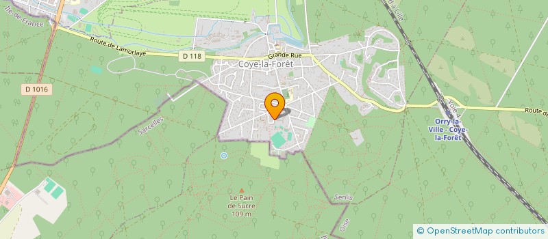 localisation de l'entreprise MONSIEUR ABDELAZIZ EL-RHARBI  COYE-LA-FORET