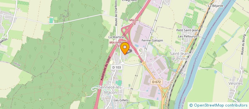 localisation de l'entreprise MONSIEUR ABDELAZIZ ERROMANI à MACON