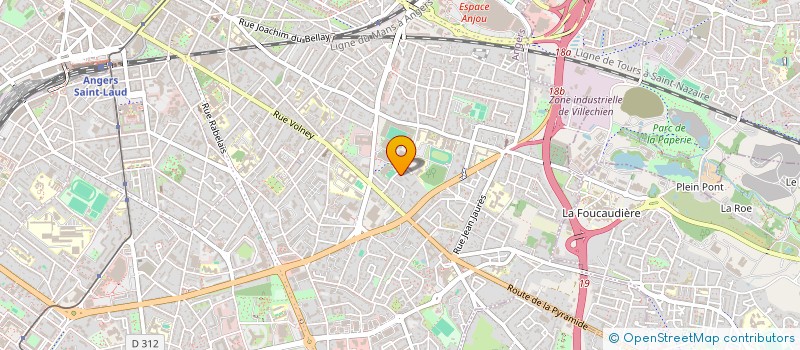 localisation de l'entreprise MONSIEUR ABDELAZIZ FASSI FIHRI à ANGERS