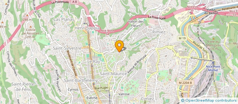 localisation de l'entreprise MONSIEUR ABDELAZIZ GAIB à NICE