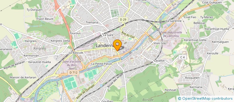 localisation de l'entreprise MONSIEUR ABDELAZIZ GASMI à LANDERNEAU