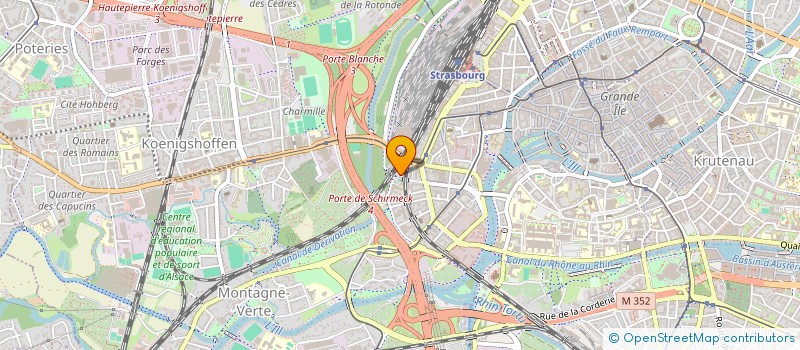 localisation de l'entreprise MONSIEUR ABDELAZIZ GUEDDAH à STRASBOURG