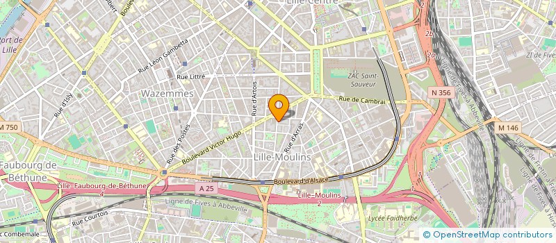 localisation de l'entreprise MONSIEUR ABDELAZIZ GUERRAB à LILLE