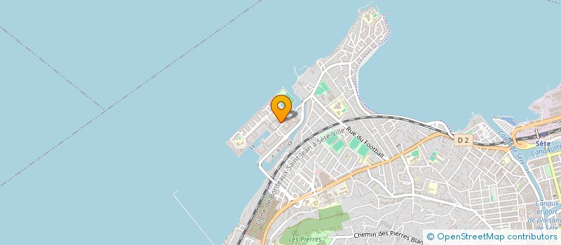 localisation de l'entreprise MONSIEUR ABDELAZIZ HADDOUCHI à FRONTIGNAN